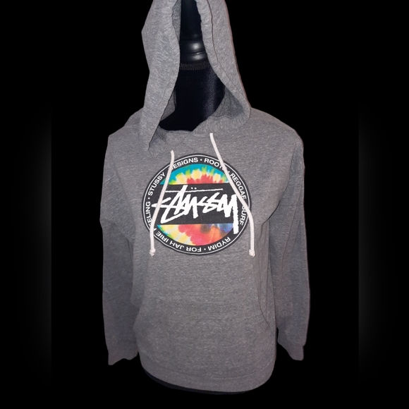Stussy | Tops | Stussy Hoodie Small Roots Reggae Y2k Surf